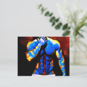 Bären Postkarte (Stehend Vorderseite)