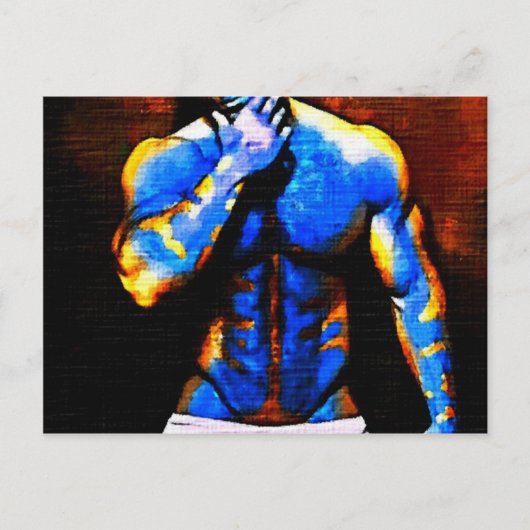 Bären Postkarte (Vorderseite)