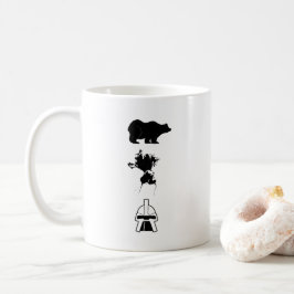 Bären. Rote Rüben. Battlestar Galactica. Kaffeetasse