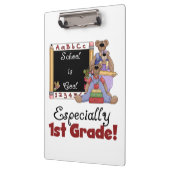 Bären schulen ist cooles 1. Grad-Klemmbrett Klemmbrett (Links)