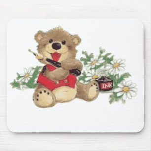 Bären Sie mir Bären zu schreiben Mousepad