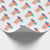 Bären Sie mit mir Liebe Sie Balloons Geschenkpapier (Ecke)