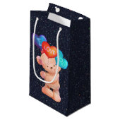 Bären Sie mit mir Liebe Sie Balloons Kleine Geschenktüte (Vorderseite Schrägansicht)