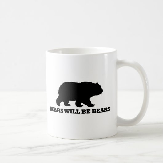 Bären sind Bären Kaffeetasse (Rechts)