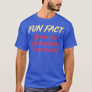 Bären sind ehrenwerte Jaywalkers Funny Animal Pun T-Shirt