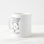 Bären töten Sie lustige Tasse (Vorderseite Links)