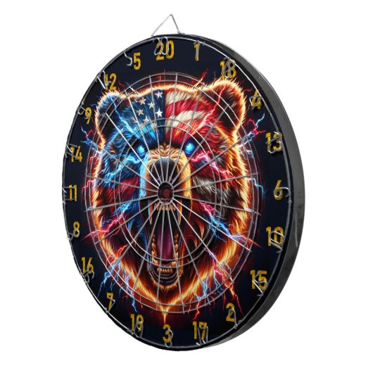 Bären und Bärenstärke von Fierce Dartscheibe (Vorderseite rechts)