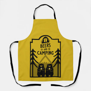 Bären und Biere Kanada Schürze