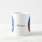 Bären und Bunny Hugging Anniversary Individuelle N Kaffeetasse (Mittel)