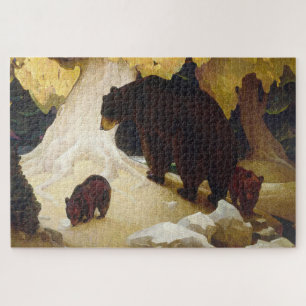 Bären und Cubs 1014 Stück Jigsaw Puzzle