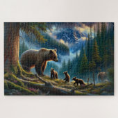 Bären- und Cubs-Abenteuer, Waldberg Puzzle (Horizontal)