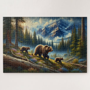 Bären- und Cubs-Abenteuer, Waldberg Puzzle