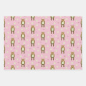 Bären und Freunde Packpapier Geschenkpapier Set (Vorderseite)