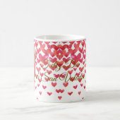 Bären und Herz, Kaffeetasse, Valentinsgeschenk Kaffeetasse (Mittel)