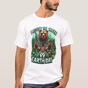 Bären und Hirsche auf Hochtouren T-Shirt