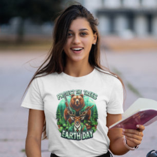 Bären und Hirsche auf Hochtouren T-Shirt