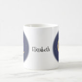 Bären und Sonnenschein auf dem Mond niedliches Paa Kaffeetasse (Mittel)