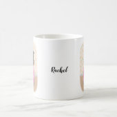 Bären und sonnige Teezeit Niedliches Paar individu Kaffeetasse (Mittel)