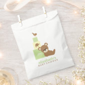 Bären und Spielzeug blockiert Gender Neutral Baby  Geschenktütchen (Ausgeschnitten)