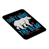 Bären - Weck den Bären nicht Magnet (Rechte Seite)