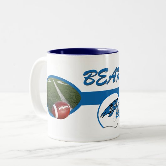 Bären Zweifarbige Tasse (Vorderseite Links)