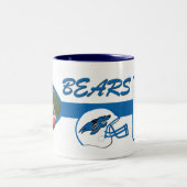 Bären Zweifarbige Tasse (Mittel)