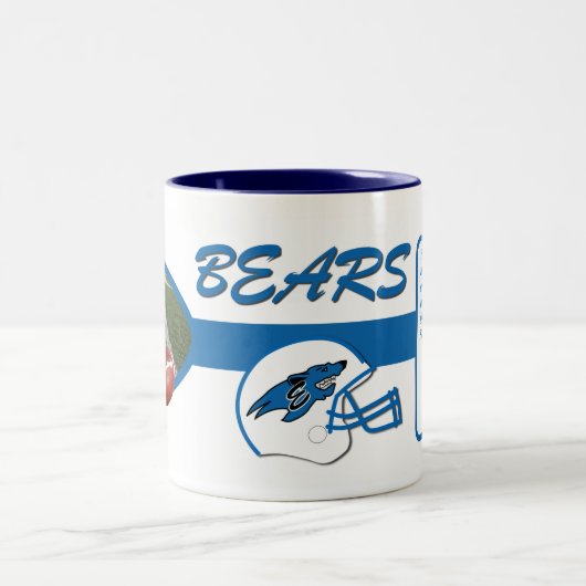 Bären Zweifarbige Tasse (Mittel)