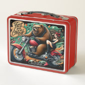 Bärenabenteuer Metall Brotdose (Rückseite)