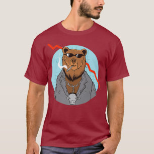 Bärenanleger Dividenden Kapitalismus Börse T-Shirt