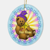 Bärenassistent Keramik Ornament (Links)