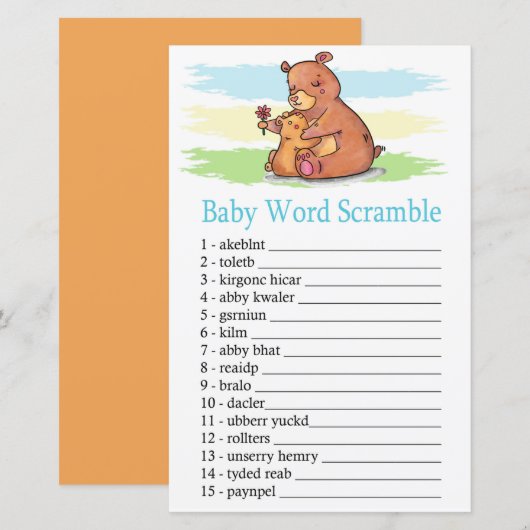 Bärenbaby (Vorne/Hinten)