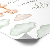 Bärenballon Bearly Wait Envelope Station Poster (Ecke)