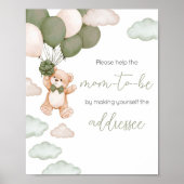 Bärenballon Bearly Wait Envelope Station Poster (Vorne)