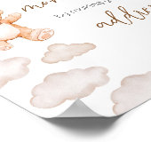 Bärenballon Bearly Wait Envelope Station Poster (Ecke)