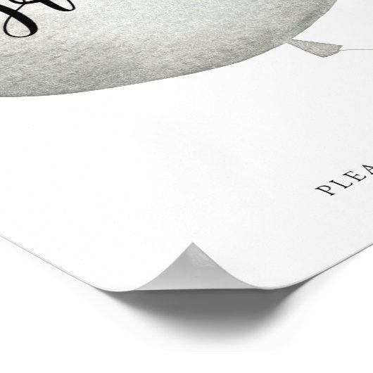 Bärenballon Drinks helfen sich selbst Poster (Ecke)