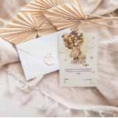 Bärenballons Begleitkarte