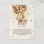 Bärenballons Begleitkarte (Vorderseite)