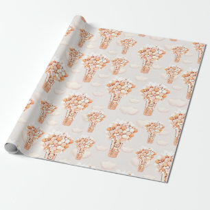 Bärenballons Geschenkpapier