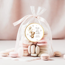 Bärenballons Neutrale Niedliche Babydusche Danke