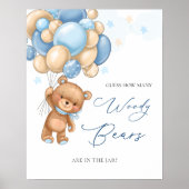 Bärenballons schätzen, wie viele Bären sich im Jar Poster (Vorne)