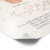 Bärenballons - Wie groß ist Mommy's Bauch - Zeiche Fotodruck (Ecke)