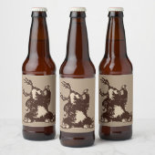 Bärenbär Bierflaschenetikett (Flaschen)