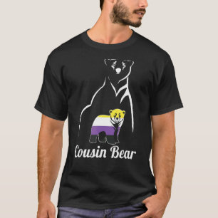 Bärenbär ohne Binärbär, nicht binärer Cousin T-Shirt