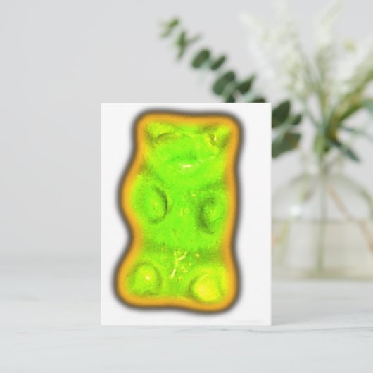 Bärenbär Postkarte (Stehend Vorderseite)