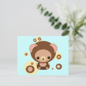 Bärenbär Postkarte (Stehend Vorderseite)