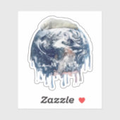 Bärenbarsche der Erde Aufkleber (Blatt)