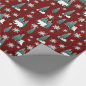 Bärenbaum Geschenkpapier (Ecke)