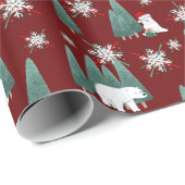 Bärenbaum Geschenkpapier (Rolleneckpunkt)