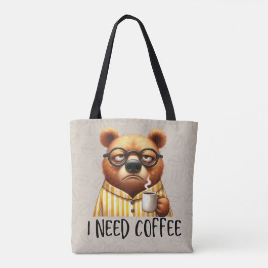 Bärenbedarf Kaffee-Tasche Tasche (Rückseite)