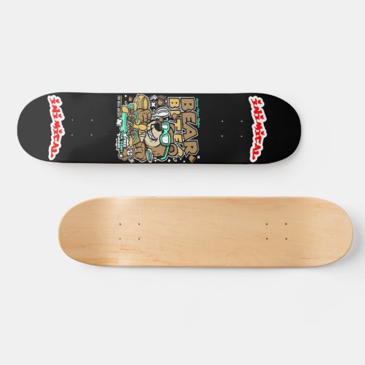 Bärenbeizen Skateboard (Horizontal)